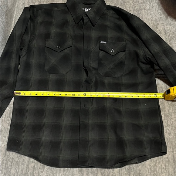 DIXXON Black Plaid Dress Shirt - Picture 6 of 10